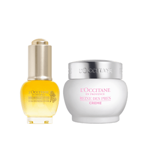 Dúo Aceite Divina y Crema Reina de los Prados