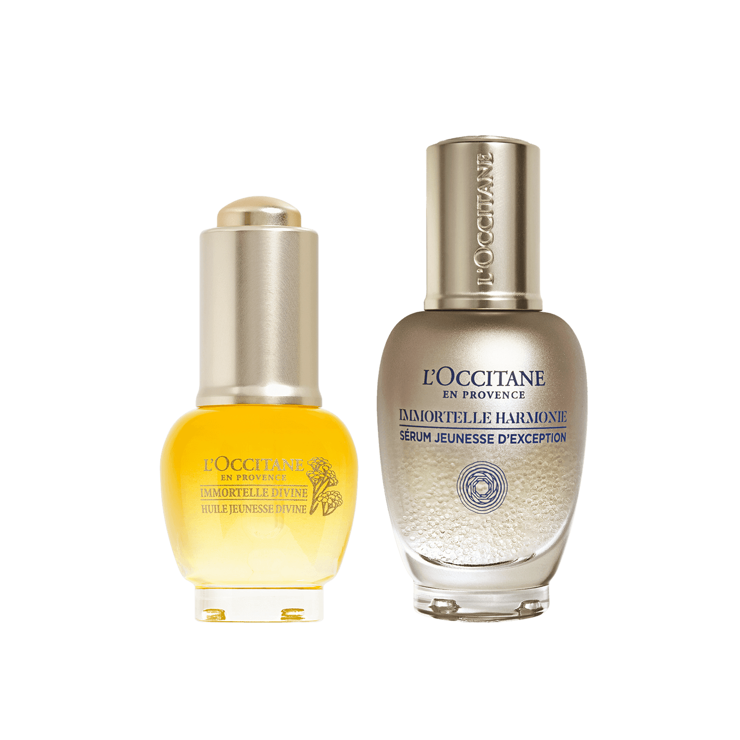 Dúo Aceite Divina y Sérum Harmonie