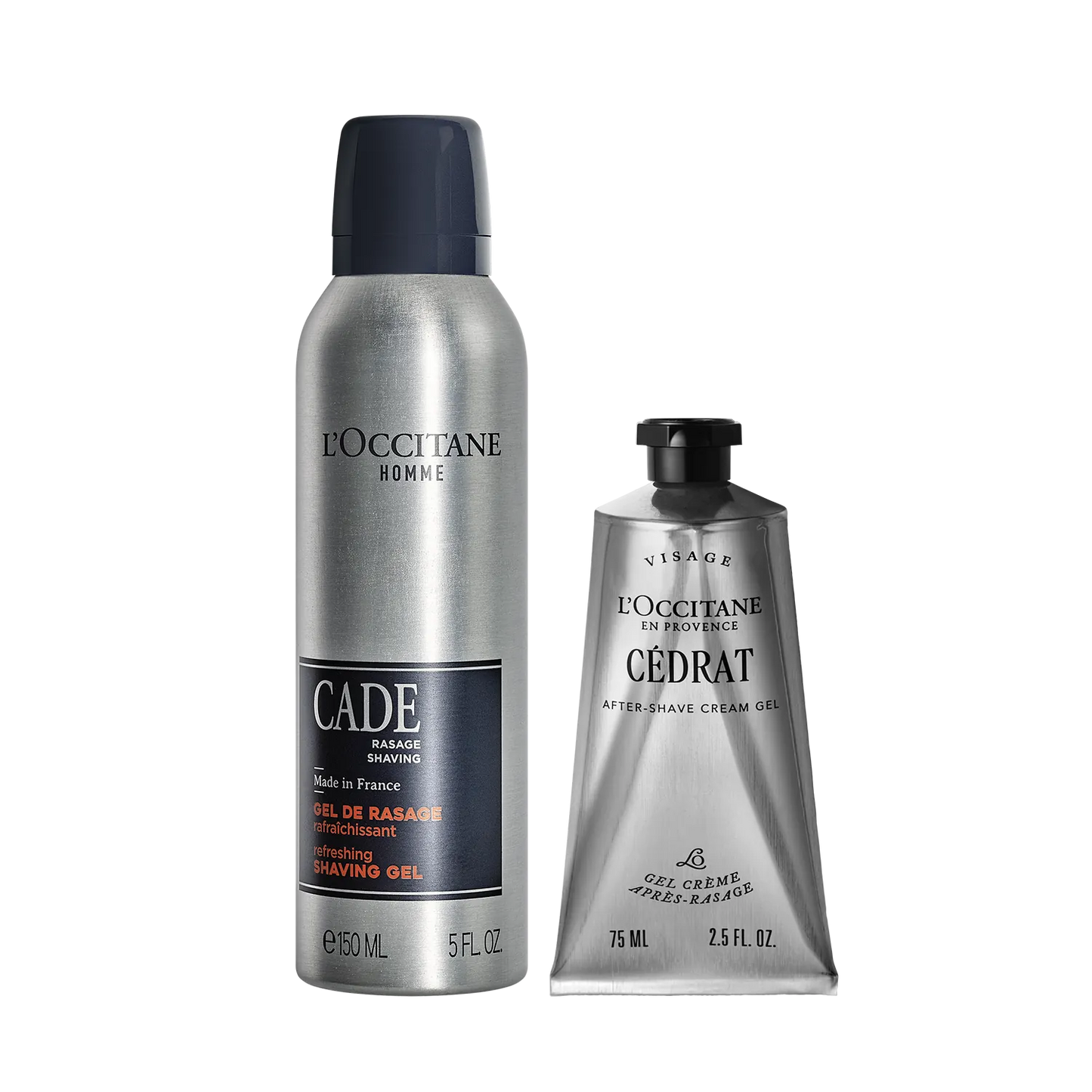Dúo de Afeitado Gel y After-shave Cedrat