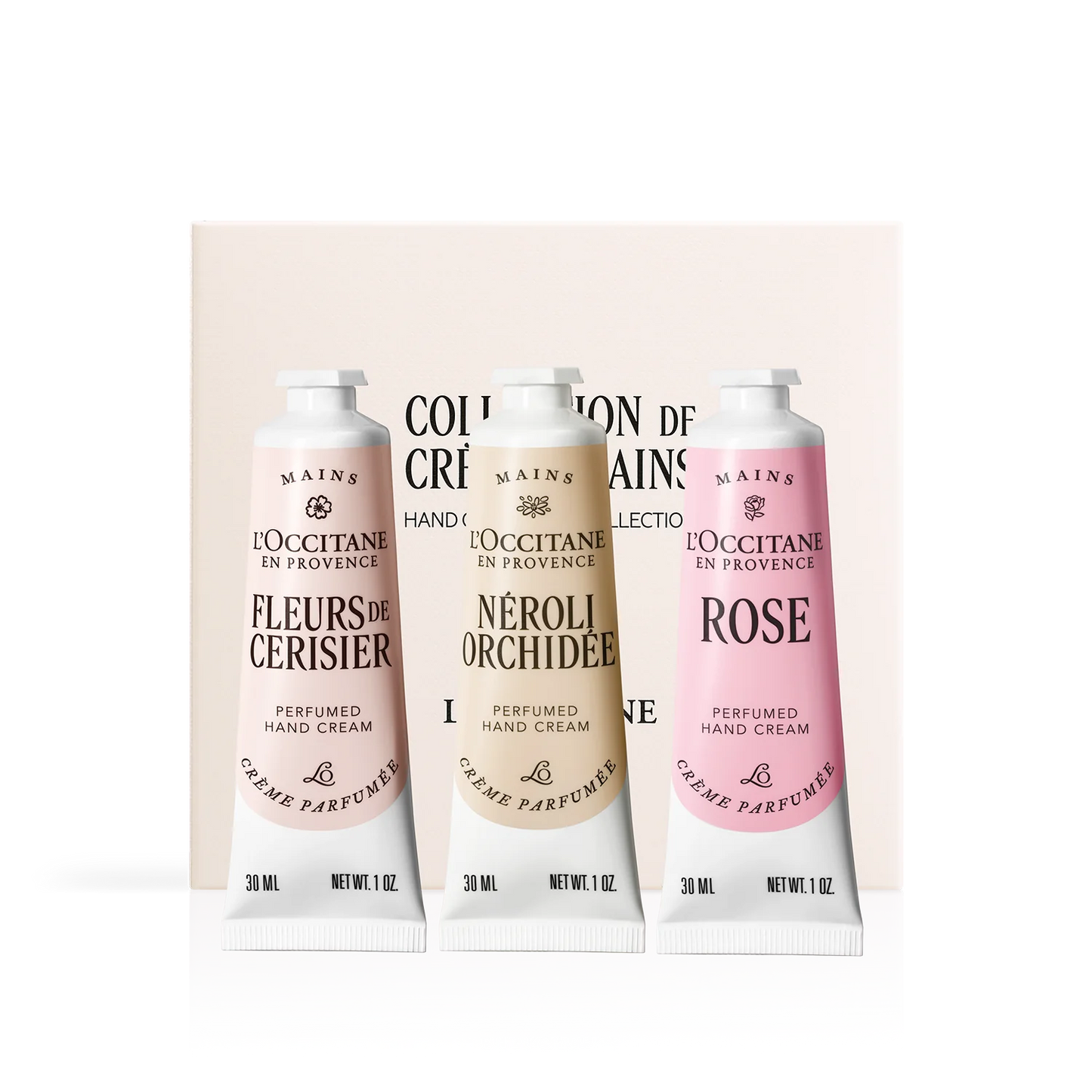 Trío Crema de manos Floral