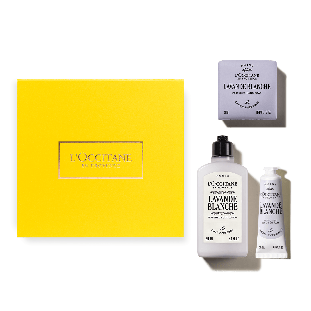 Trío Corporal Lavande Blanche