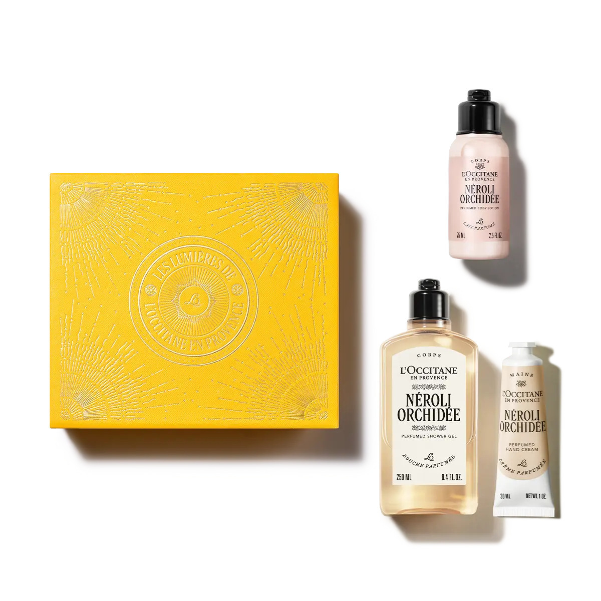Trío corporal Néroli Orchideé