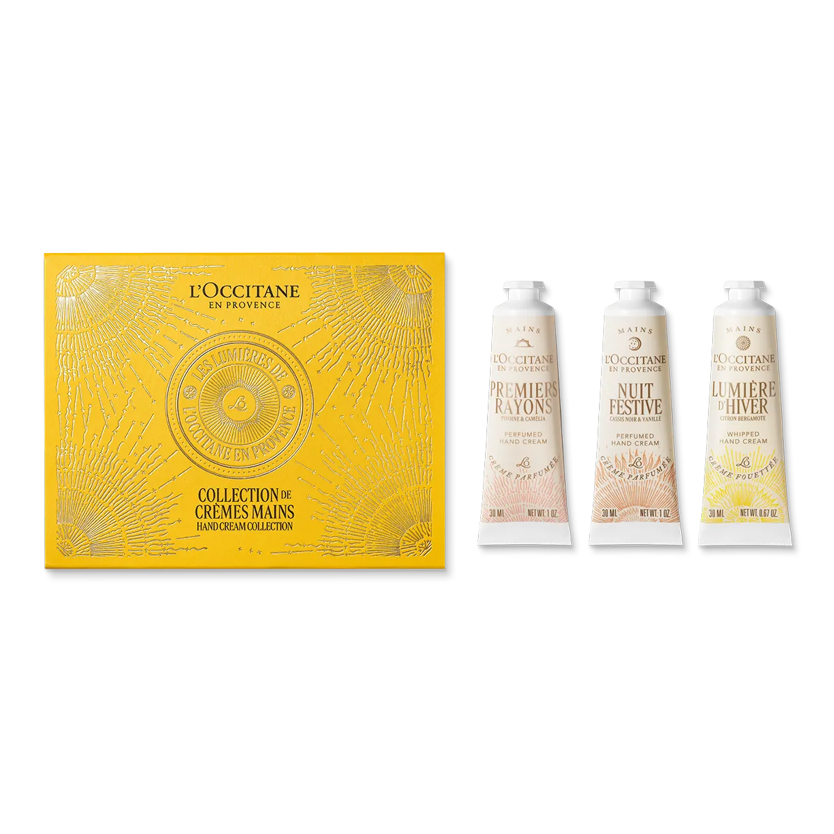 Trío de crema de manos Edición Limitada