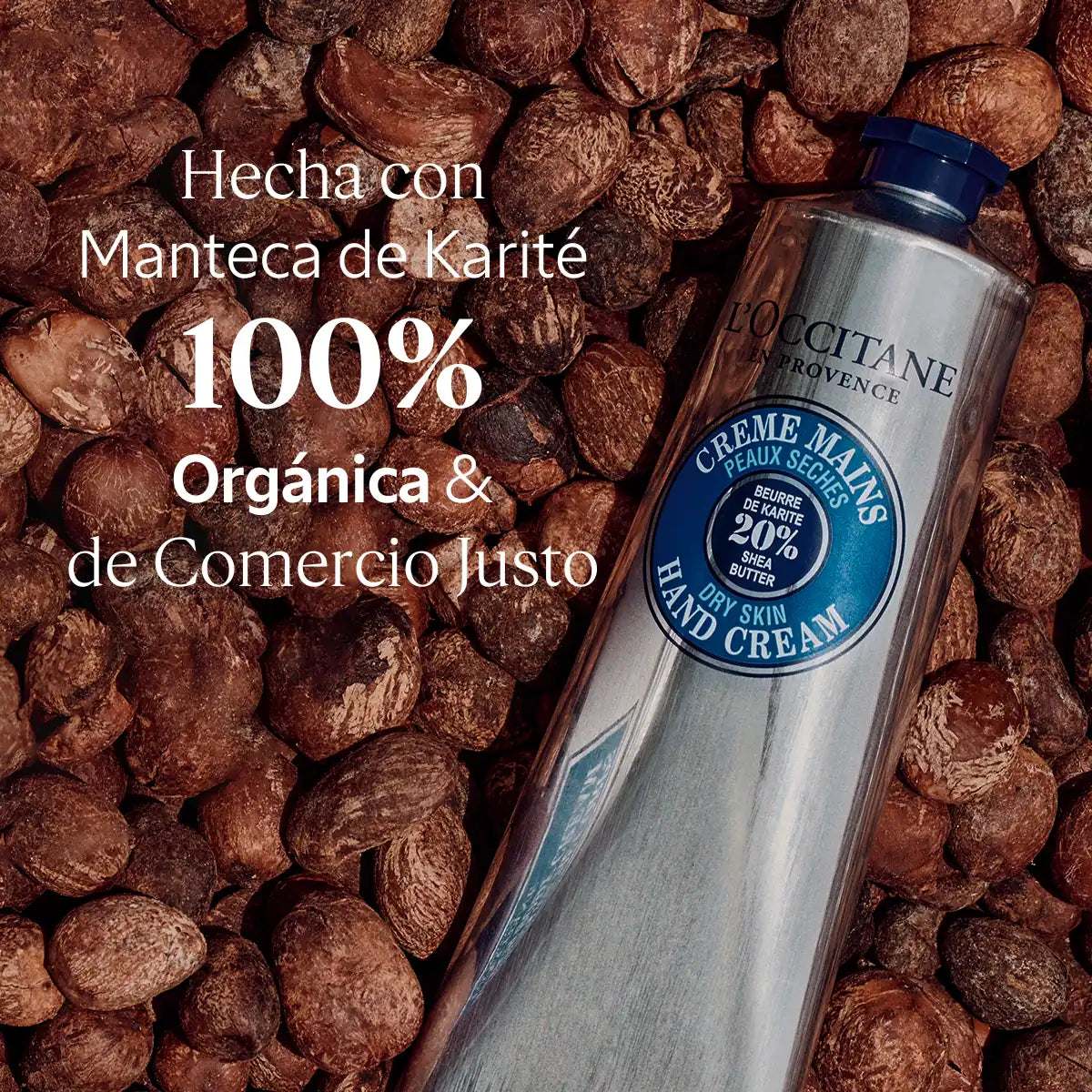 Crema de manos Karité