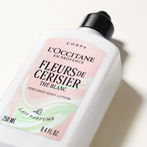 Fleurs de Cerisier Thé Blanc perfumed body lotion