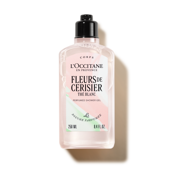 Fleurs de Cerisier Thé Blanc perfumed shower gel 