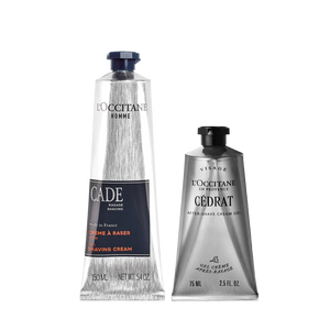 Dúo de Afeitado Crema y After-shave Cedrat