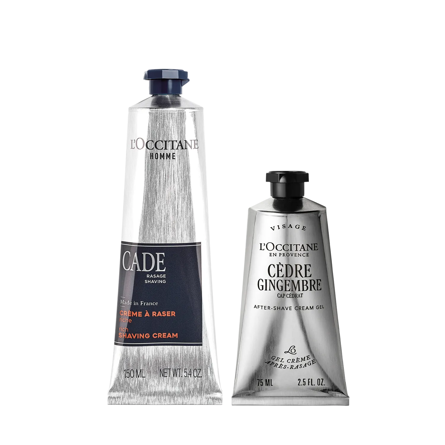 Dúo de Afeitado Crema y After-shave Cèdre Gingembre