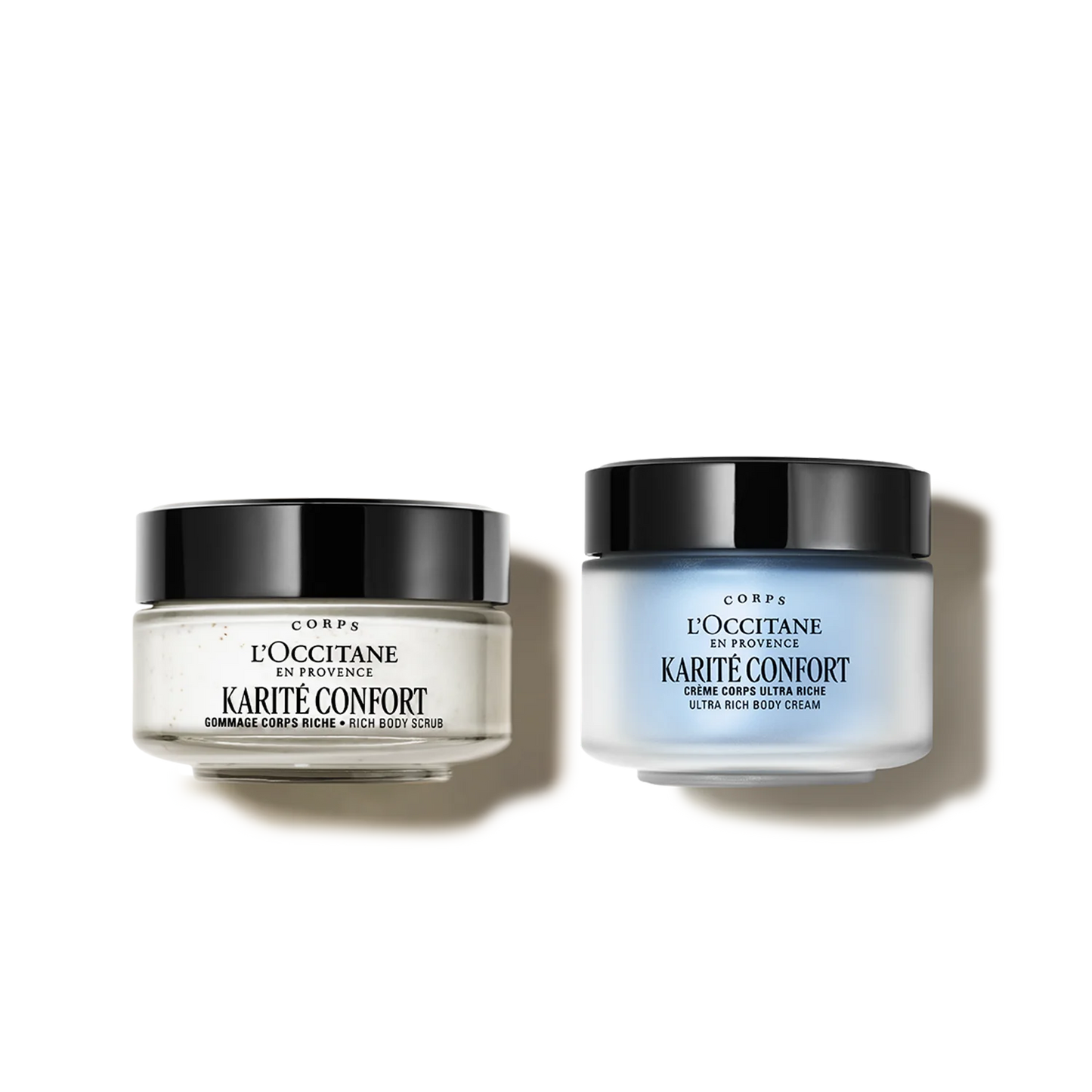 Dúo Exfoliante y Crema Corporal Karité Confort