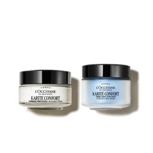 Dúo Exfoliante y Crema Corporal Karité Confort
