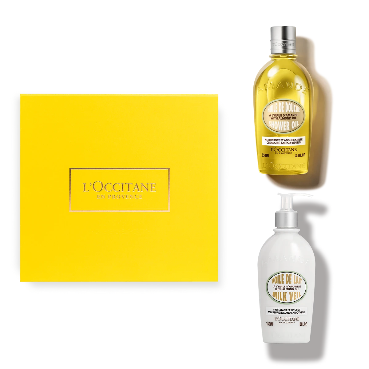Dúo Aceite de Ducha y Velo de Leche Almendra