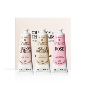 Trío Crema de manos Floral