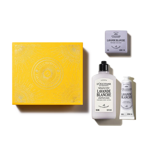 Trío corporal Lavande Blanche