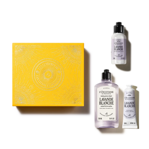 Trío corporal Lavande Blanche