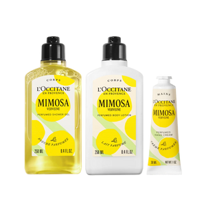 Trío corporal Verbena Mimosa