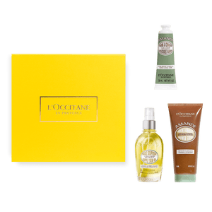 Set Trío de Baño Exfoliante Almendra