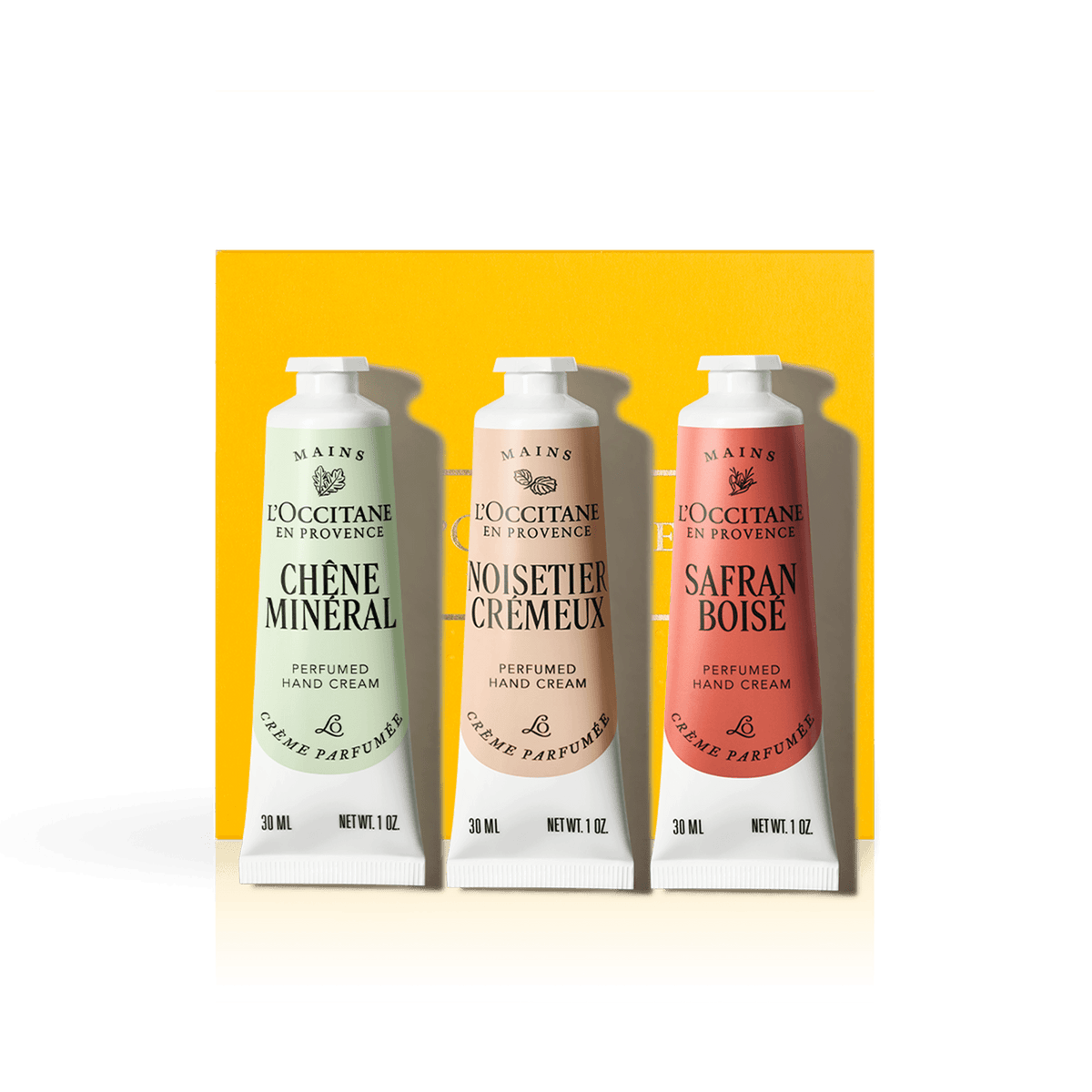 Trío de Crema de Manos Woodies