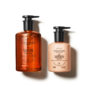 Dúo de Manos Karité Verbena