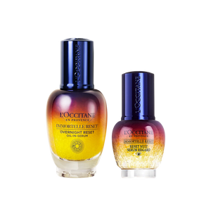 Dúo Immortelle Overnight Reset Sérum y Ojos