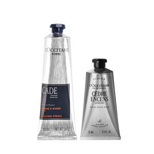 Dúo de Afeitado Crema y After-shave Cèdre Encens