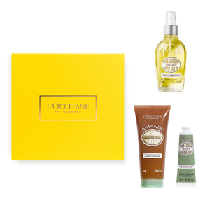 Trío de Baño Exfoliante Almendra